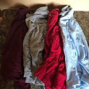 Boys long sleeve polo shirts 5/6